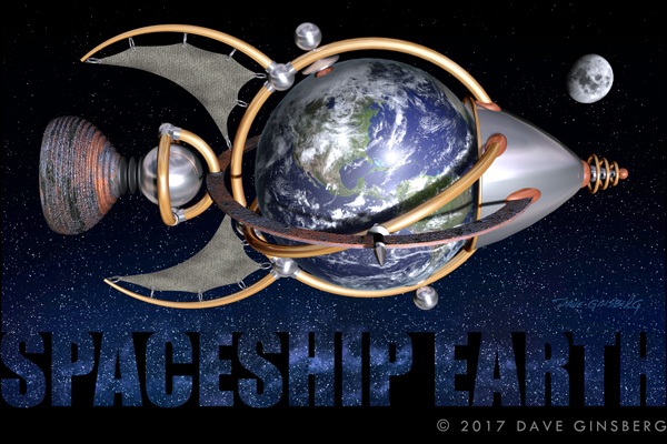Spaceship Earth - Copyright &copy; Dave Ginsberg